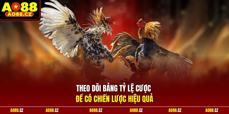 Theo dõi bảng tỷ lệ cược để có chiến lược hiệu quả 